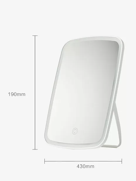 Умное зеркало Jordan Judy Desktop LED Makeup Mirror Rice (White/Белый) - 4 Умное зеркало Jordan Judy Desktop LED Makeup Mirror Rice (White/Белый) - 4