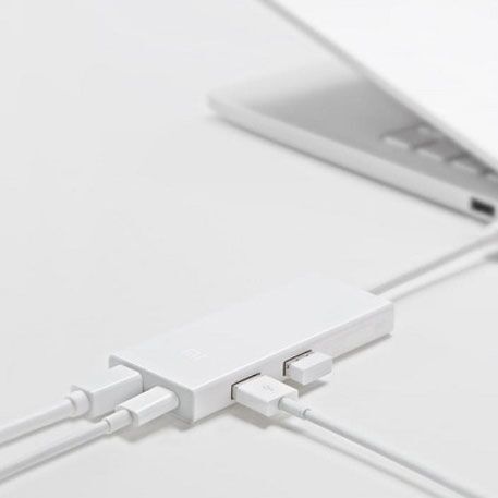 Оригинальный кабель-переходник Xiaomi USB-C/Mini DisplayPort (White/Белый) - 4