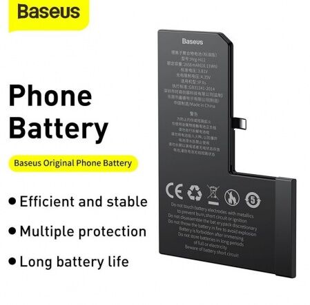 Аккумуляторная батарея BASEUS For iP Xs, 2658 мАч - 2