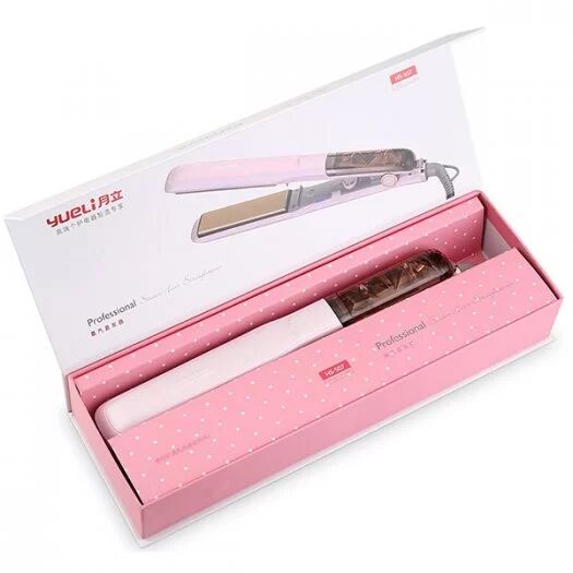 Выпрямитель для волос Yueli Hot Steam Straightener HS-507 (Pearl Pink) - 7