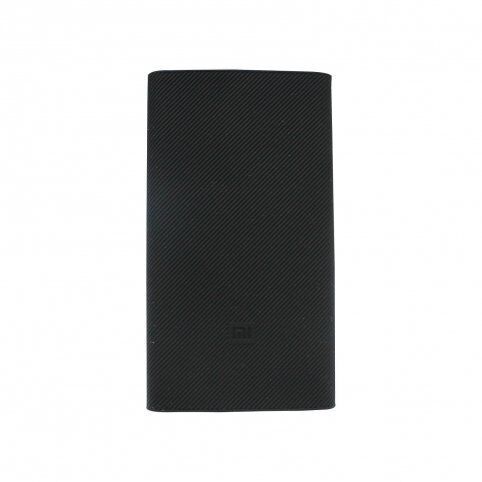 Силиконовый чехол для Xiaomi Mi Power Bank 5000 mAh (Black/Черный) 