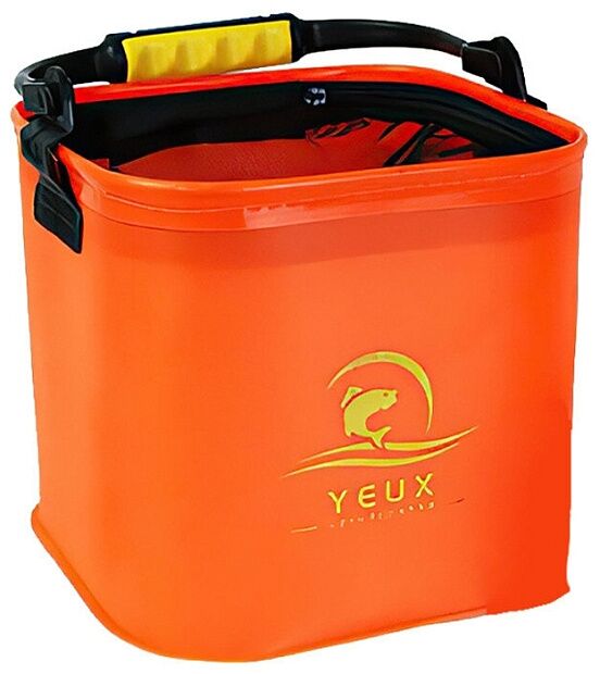 Рыболовное ведро Yeux Outdoor Foldable Fishing Bucket YTDS2210 10L (Orange) - 1