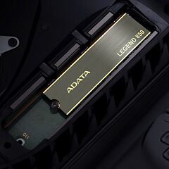 Твердотельный накопитель ADATA SSD LEGEND 850, 512GB, M.2(22x80mm), NVMe 1.4, PCIe 4.0 x4, 3D NAND, R/W 5000/2700MB/s, IOPs 380 000/530 000, TBW 500,