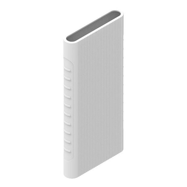 Силиконовый чехол для Xiaomi Power Bank 3 10000 mAh (White) 