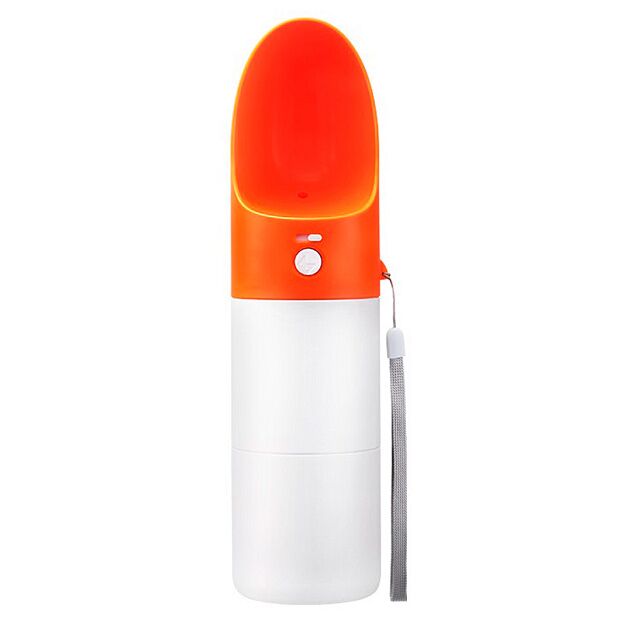 Дорожная поилка для животных Moestar Rocket Portable Pet Cup (430 ml) (Orange) - 1