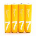 Батарейки алкалиновые ZMI Rainbow Zi7 типа AAA (уп. 4 шт) (Yellow) - фото