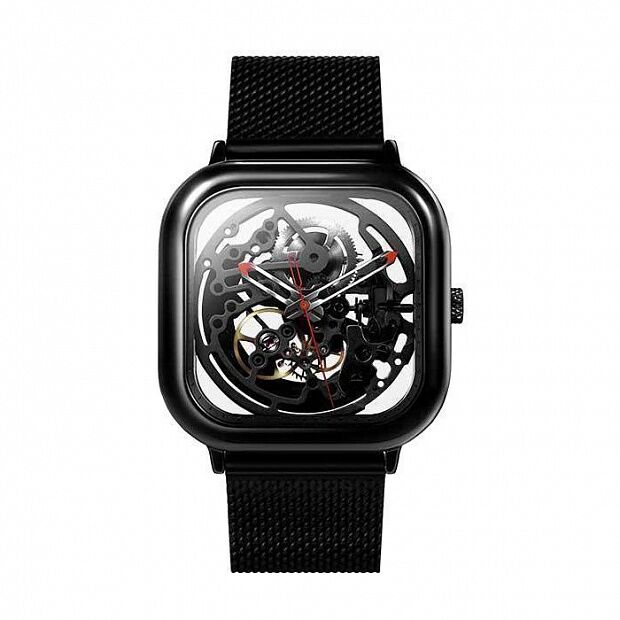 Xiaomi CIGA Design Anti-Seismic Mechanical Watch (Black) - 1
