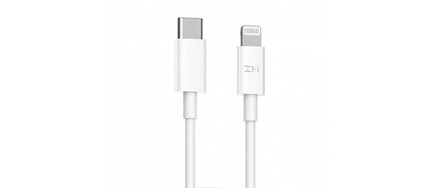 Кабель ZMI USB Type-C to Lightning Cable 100 cm (White/Белый) - 2