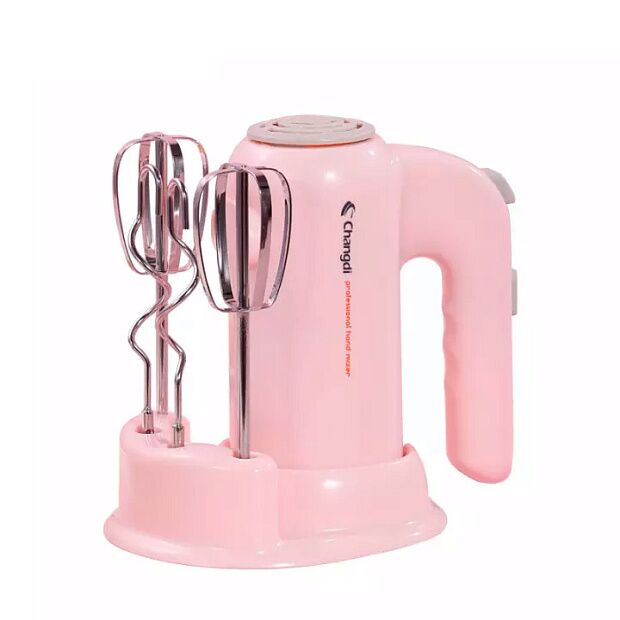 Ручной электрический миксер Mijia Changdi N330 (Pink) - 3