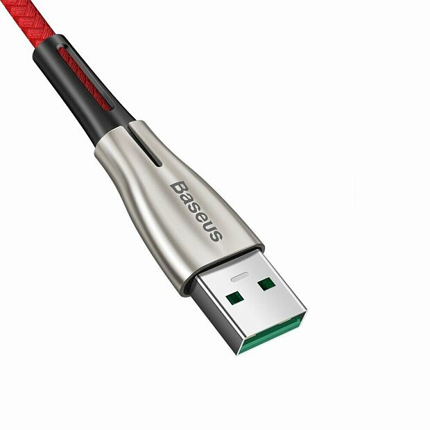 Кабель Baseus Waterdrop Cable USB For Micro 4A 2m CAMRD-C09 (Red/Красный) - 2