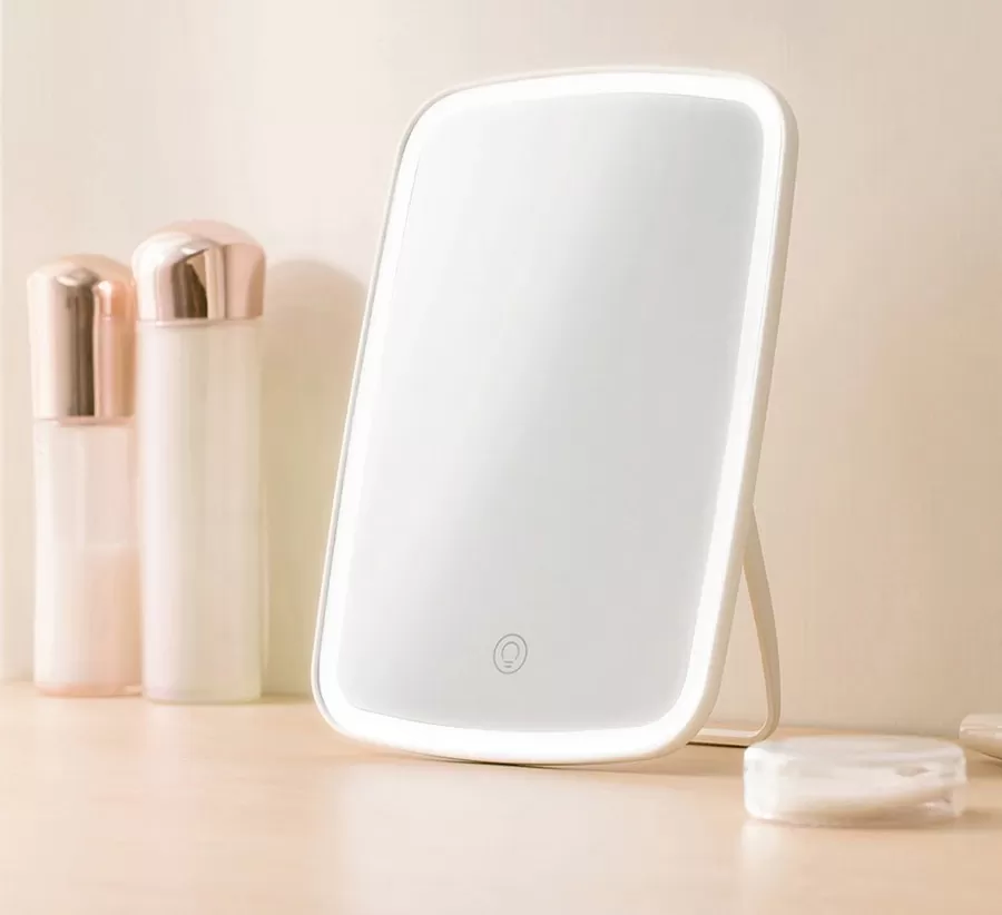 Умное зеркало Xiaomi Jotun Judy Desktop LED Makeup Mirror Rice Дизайн умного зеркала Xiaomi Jotun Judy Desktop LED Makeup Mirror Rice