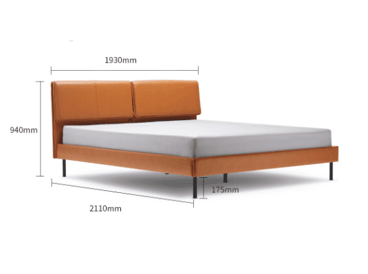 Кровать Xiaomi 8H Adjustable Leather Bed (Brown/Коричневый) - 2