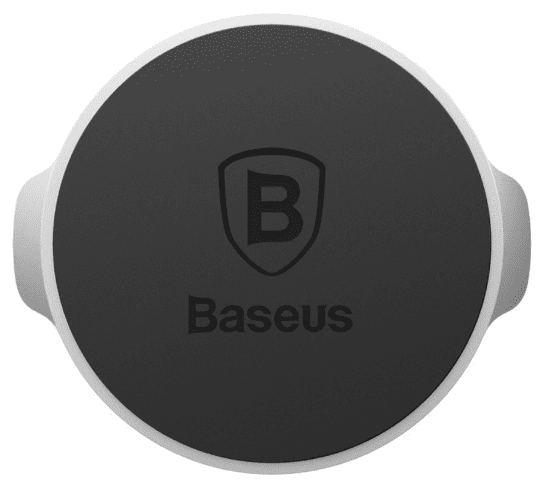 Держатель для смартфона Baseus Small Ears Series Magnetic Suction (Air Outlet) (Silver/Серебристый) - 3