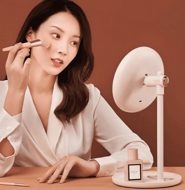 Дизайн зеркала для макияжа Xiaomi Sothing Liftable Makeup Mirror