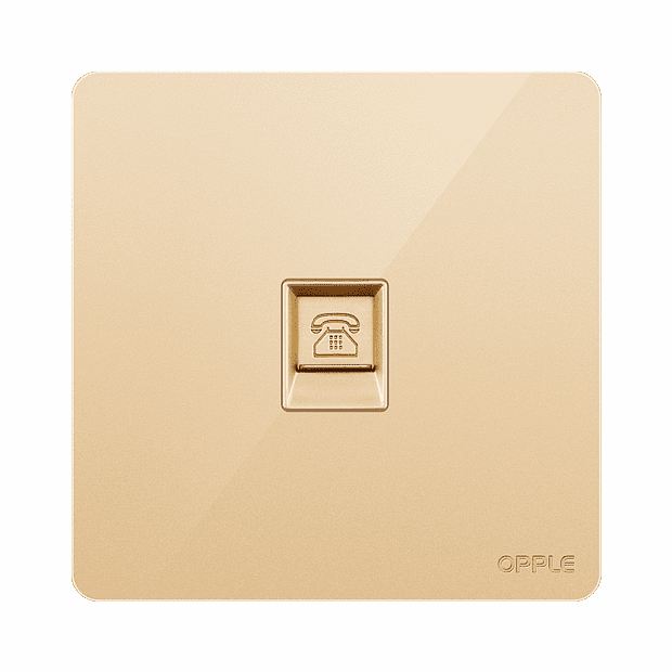 Розетка Opple K12 Lighting Switch Socket Phone Plug (Gold/Золотой) 