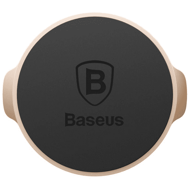 Держатель для смартфона Baseus Small Ears Series Magnetic Suction (Air Outlet) (Gold/Золотой) - 5
