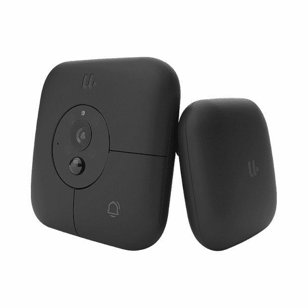 Умный дверной замок  Mijia Advantages Intelligent Video Doorbell R1 (Black/Черный) - 1