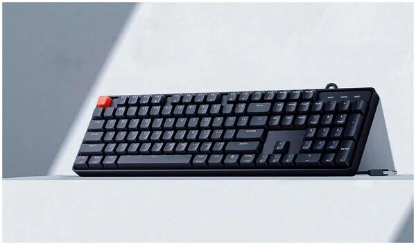 Механическая проводная клавиатура Xiaomi Wired Mechanical Keyboard (JXJP01MW) Red Switc black - 2
