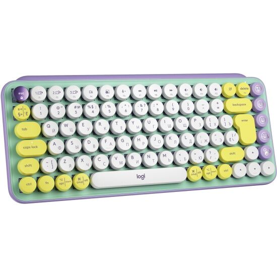 920-010717 Клавиатура Logitech Keyboard POP KEYS DAYDREAM_MINT - 1